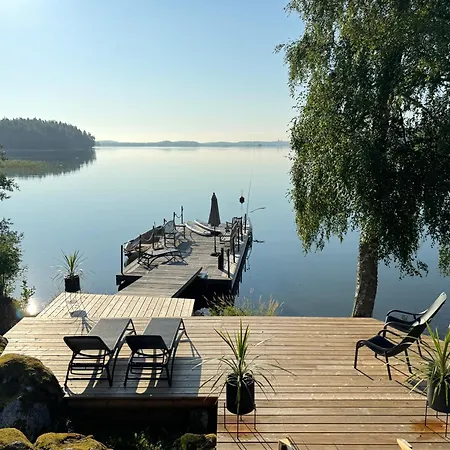 Unique Lakehouse Valo 别墅 Hollola